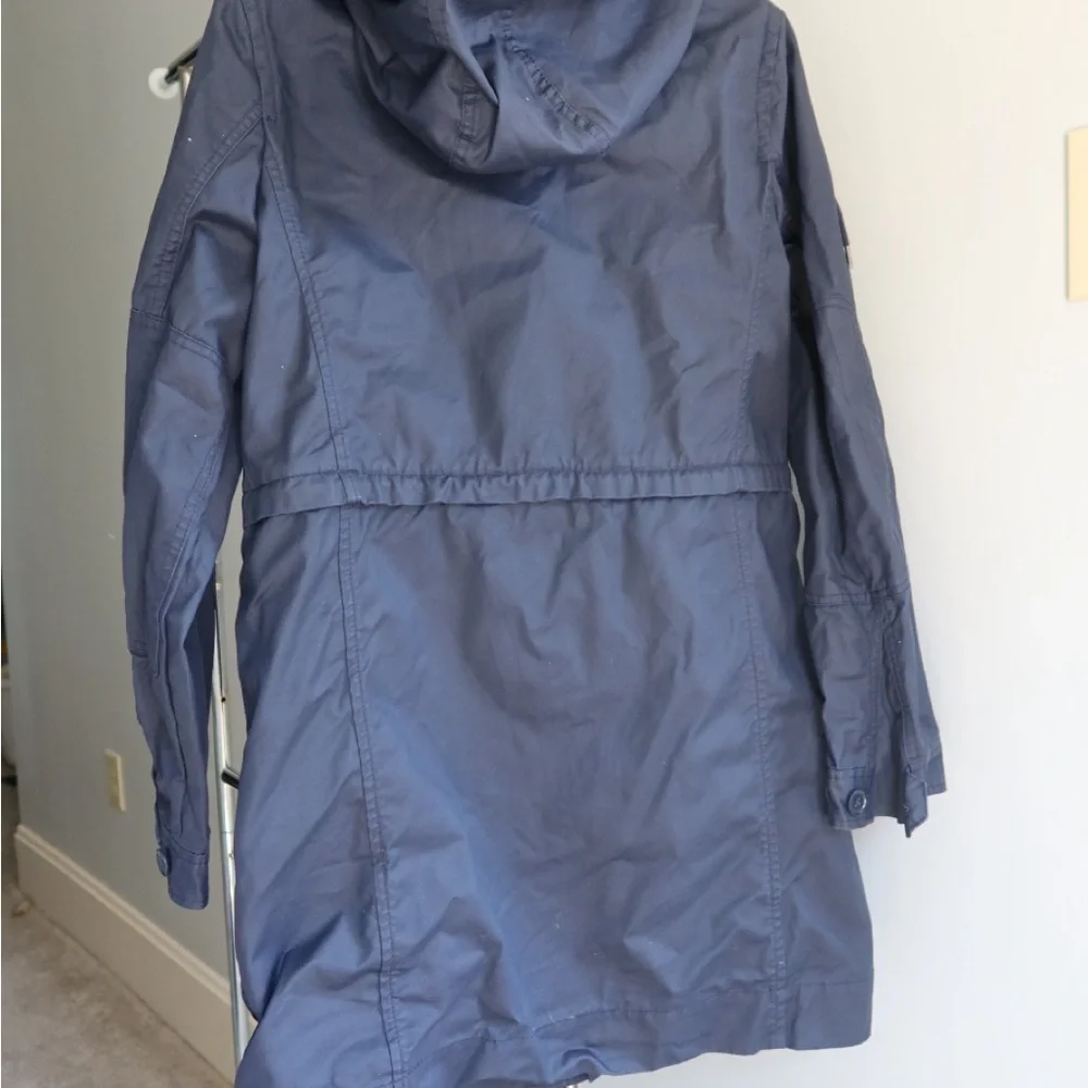 J. Crew Dark Blue Jacket with Corduroy Collar‎